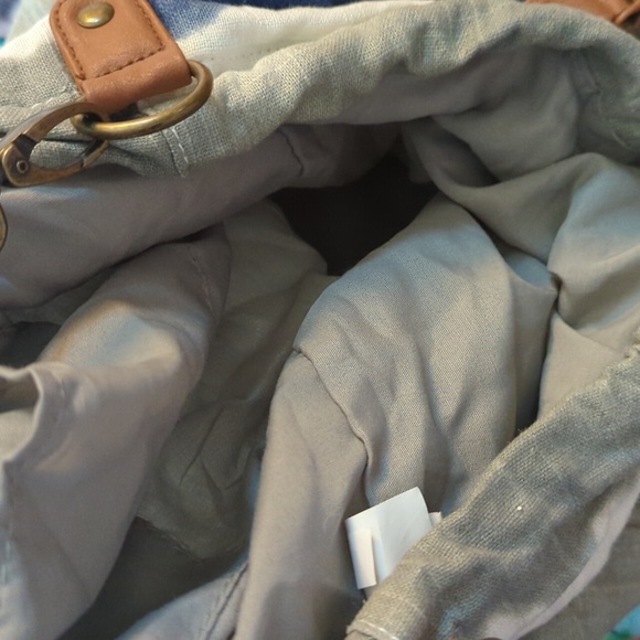 Tie-dye beach bucket bag tote - Picture 3 of 3